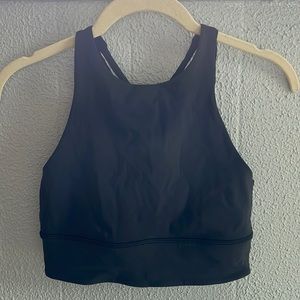Lululemon Energy High Neck Longline Bra Sz 6